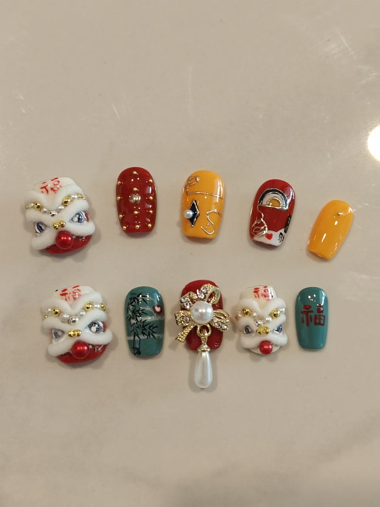 China-Chic Xingshi Furui is coming! Specially cute press on nails