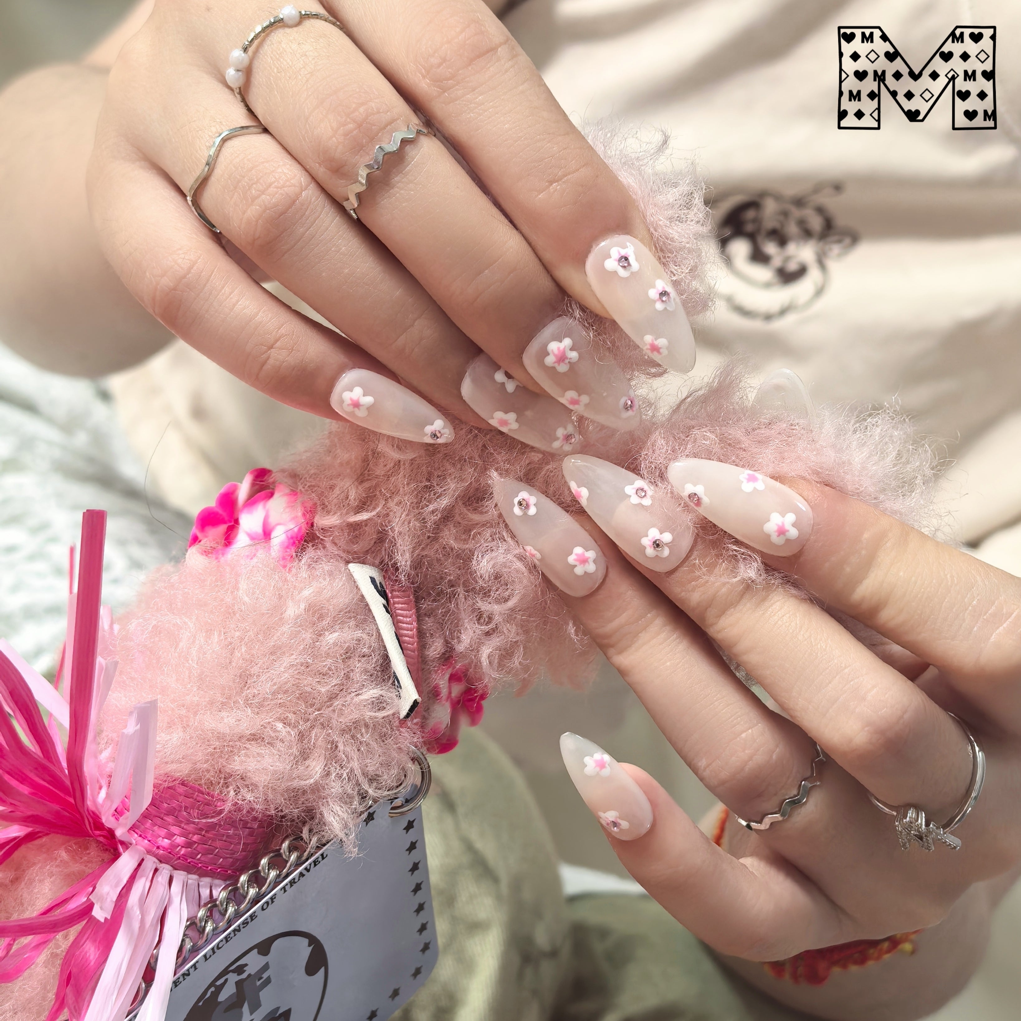 Dreamy Star - Autocollants pour ongles cloutés 