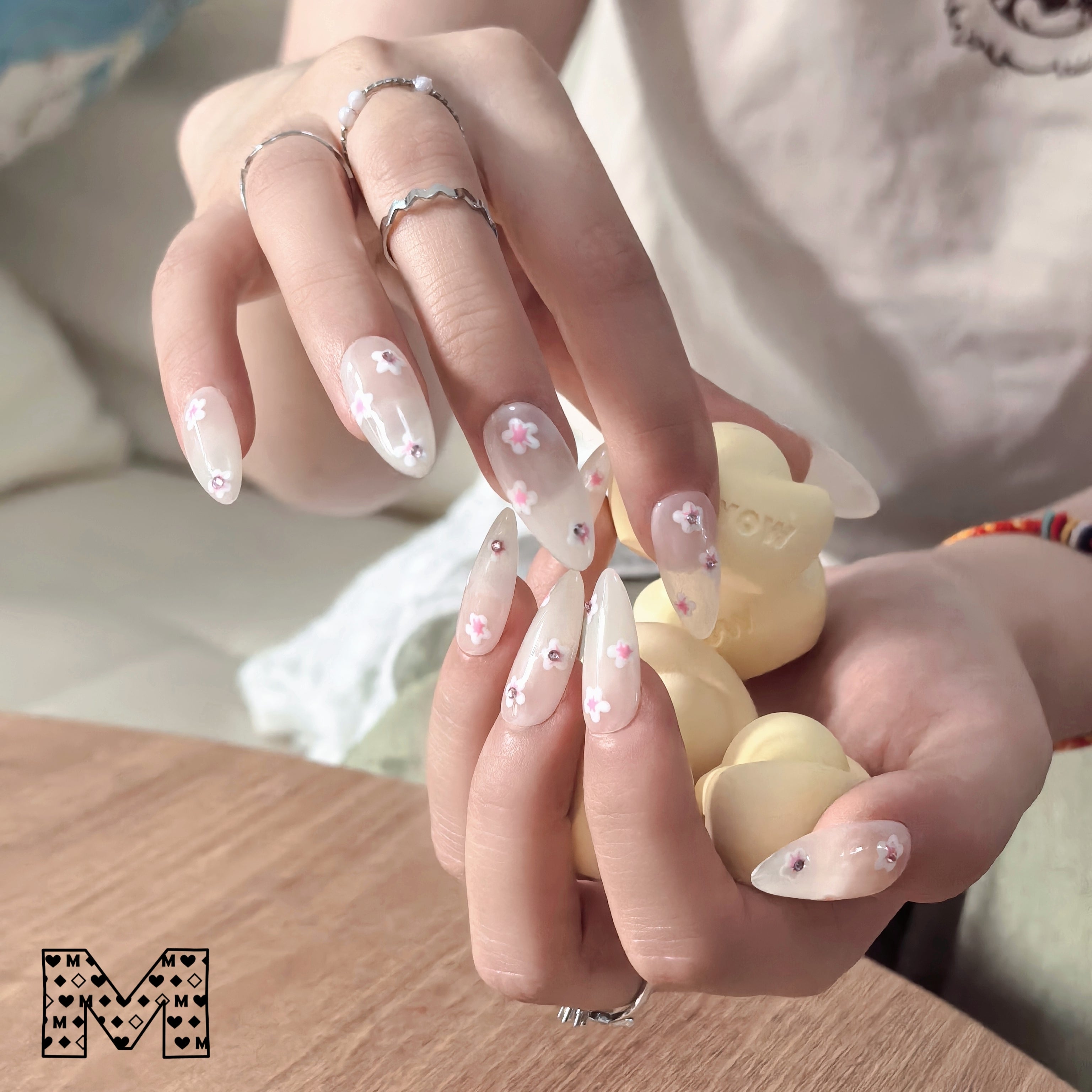 Dreamy Star - Autocollants pour ongles cloutés 