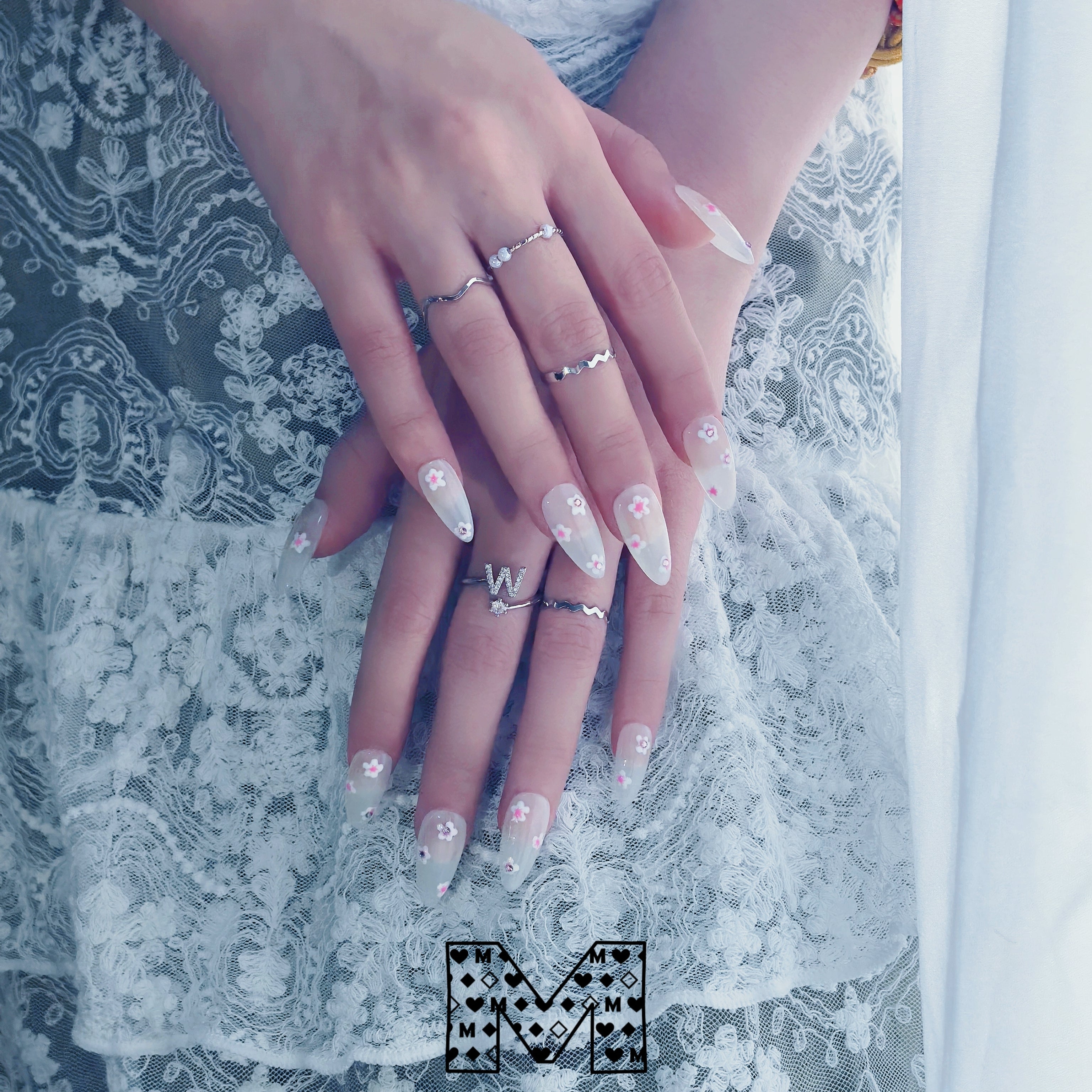 Dreamy Star - Autocollants pour ongles cloutés 
